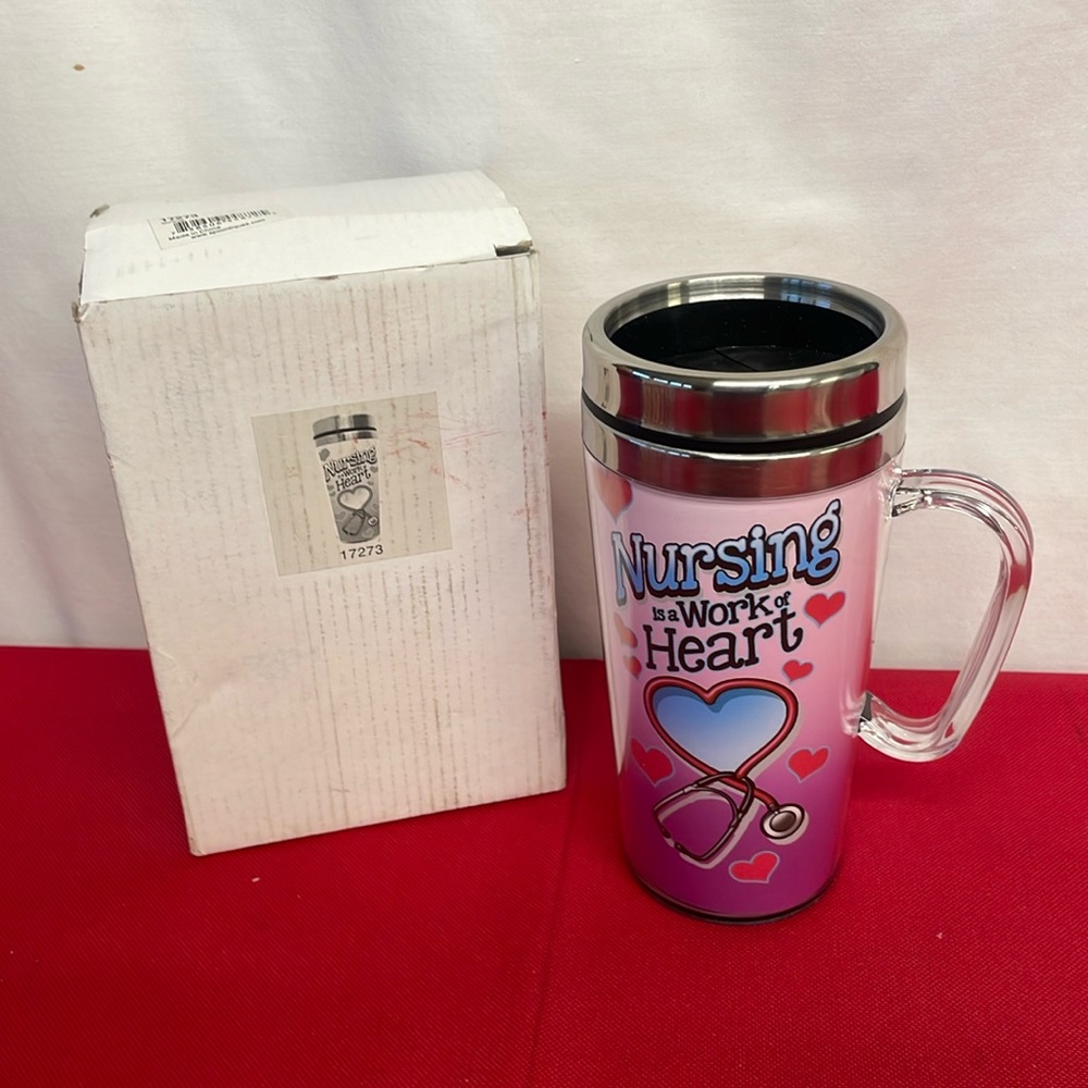 Nursing is a work of Art  - Tumbler 7" tall
